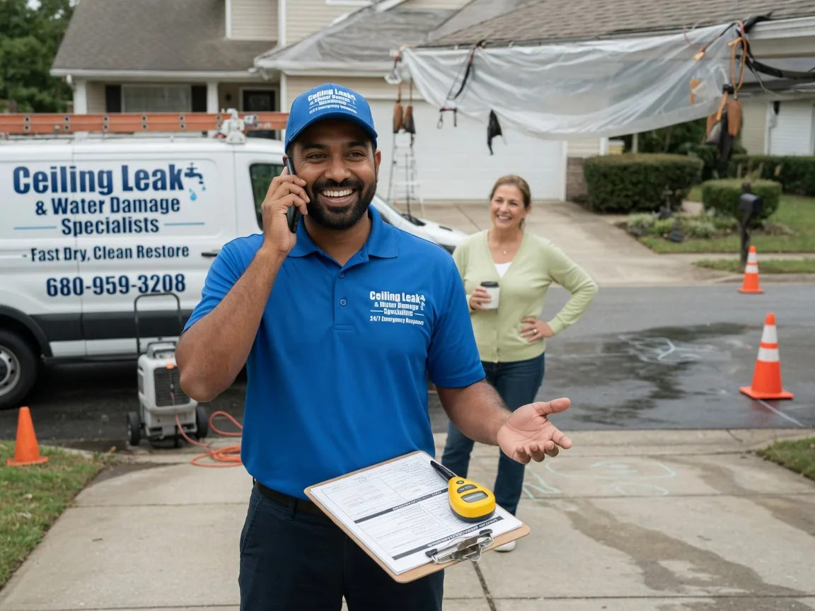 Ceiling Leak Cleanup Looneyville, WV FAQs